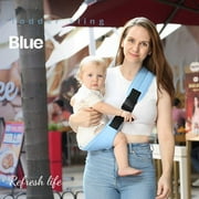 Special Offer, Baby Sling Carrier, Newborn to Toddler Adjustable Baby Carrier Sling, Soft and Comfortable Babywearing Carrier, for Parents Trending | Cloth, Blue, Angeler